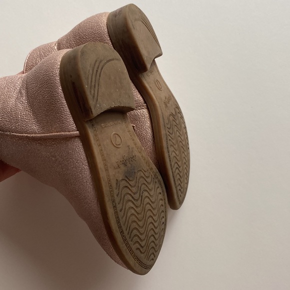 Cat & Jack sparkle pink boots - Picture 4 of 5